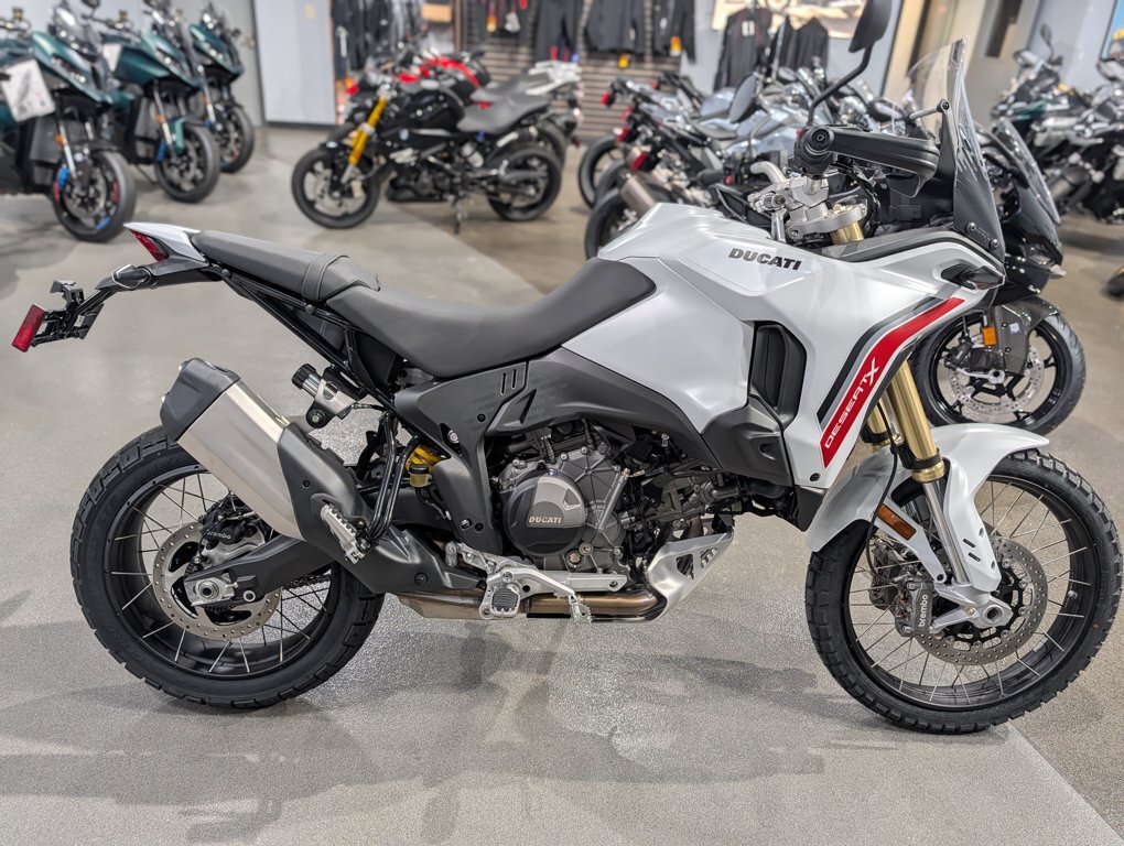 2026 Ducati Desert X Matt Star White Demo V2 in Greensboro, NC