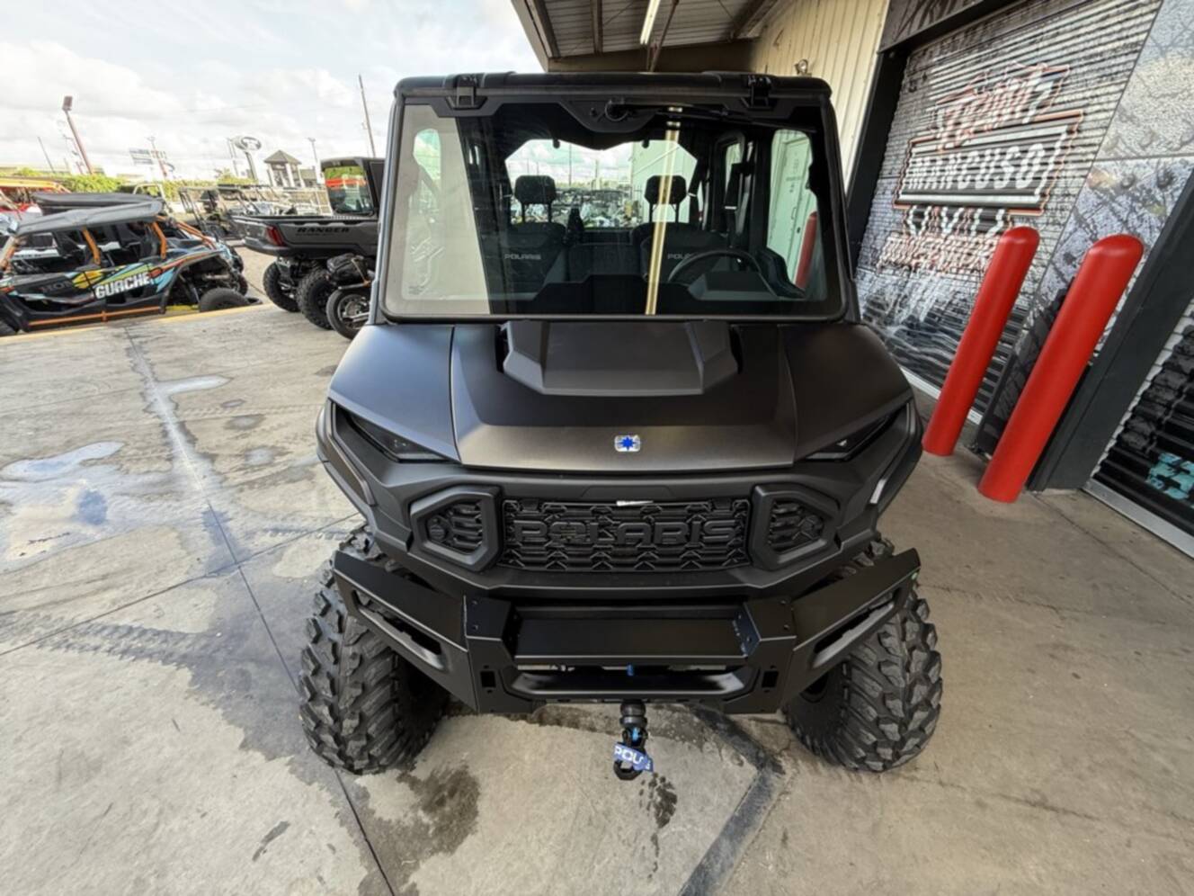 A photo of this 2026 Polaris RGR CREW XD 1500 NS PREMIUM SUPER GRAPHITE