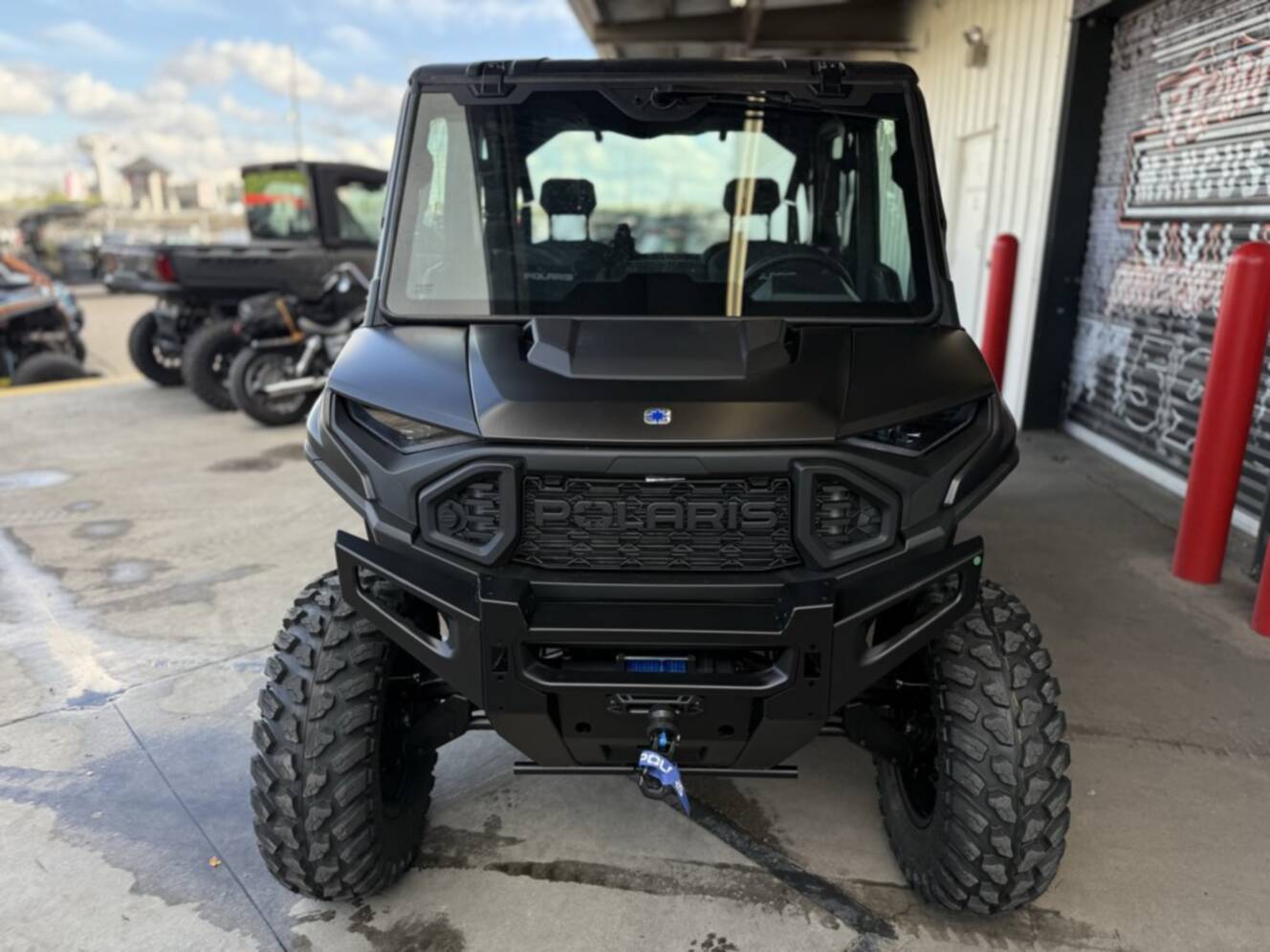 A photo of this 2026 Polaris RGR CREW XD 1500 NS PREMIUM SUPER GRAPHITE SMOKE