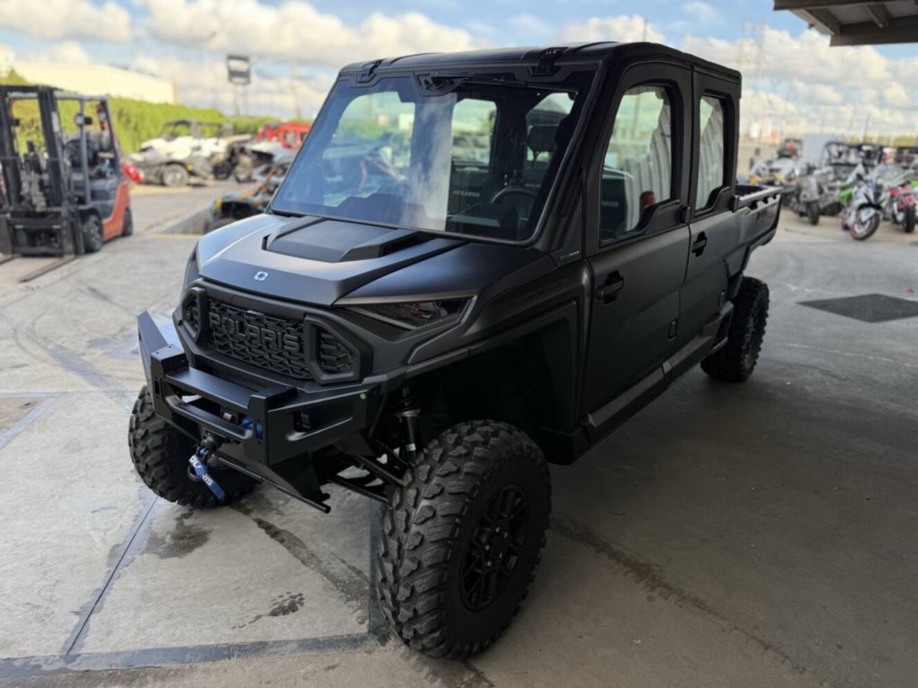 A photo of this 2026 Polaris RGR CREW XD 1500 NS PREMIUM SUPER GRAPHITE SMOKE