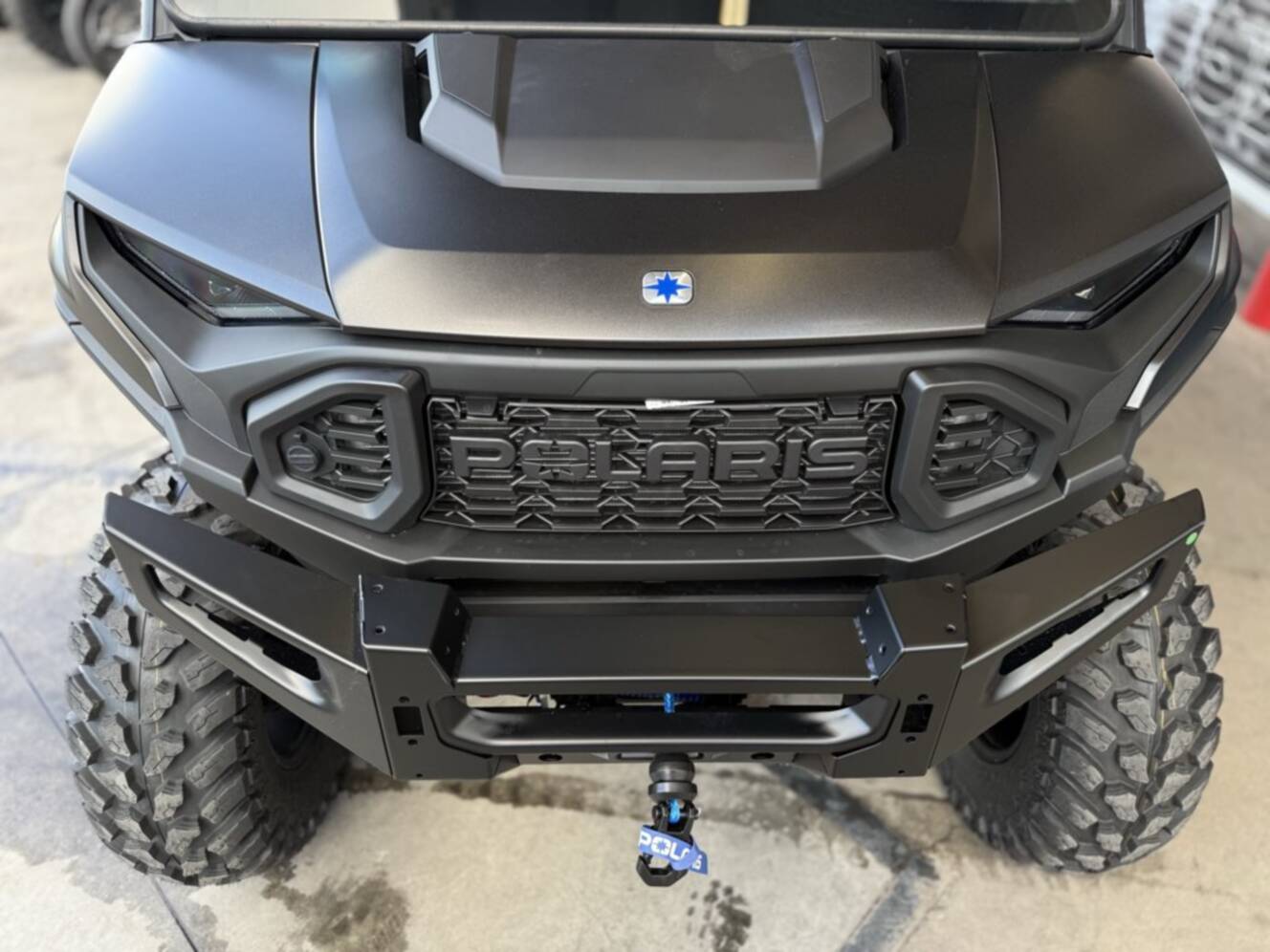 A photo of this 2026 Polaris RGR CREW XD 1500 NS PREMIUM SUPER GRAPHITE SMOKE