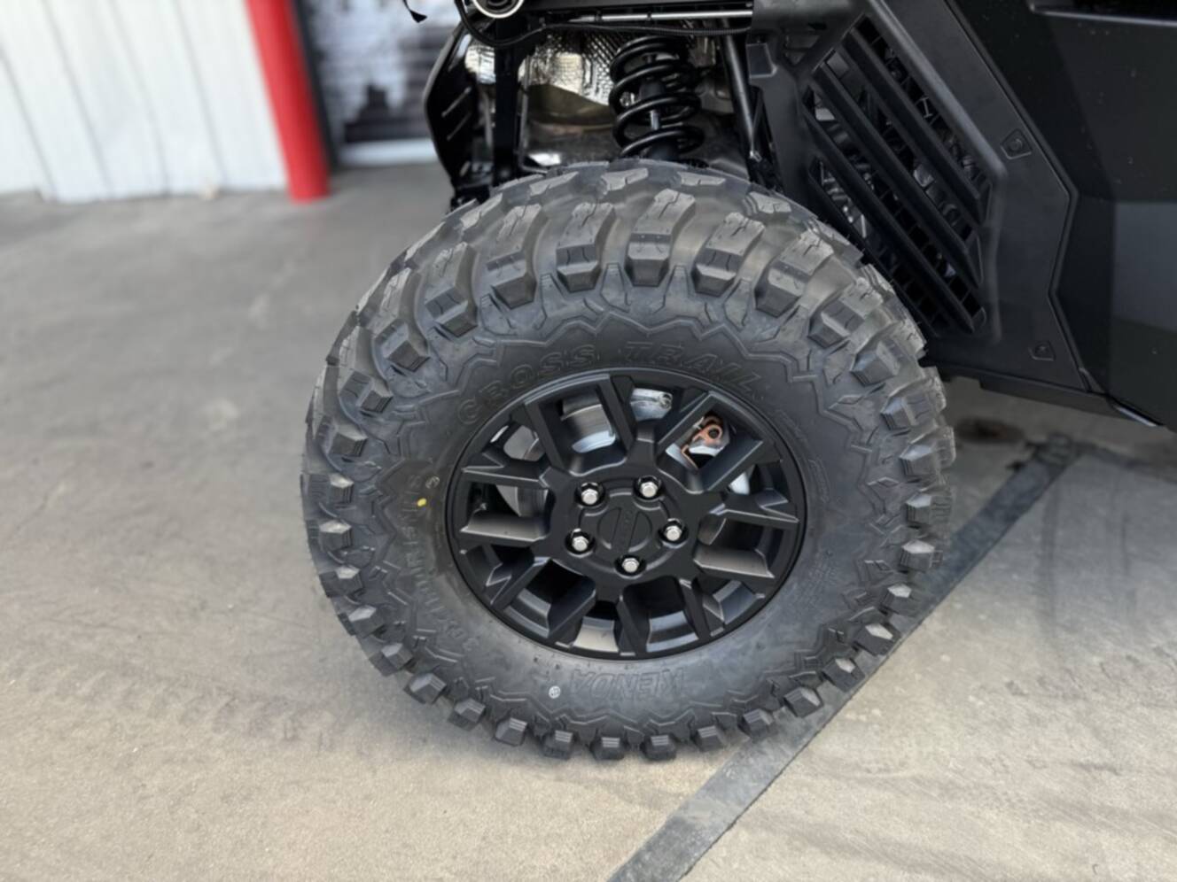 A photo of this 2026 Polaris RGR CREW XD 1500 NS PREMIUM SUPER GRAPHITE SMOKE
