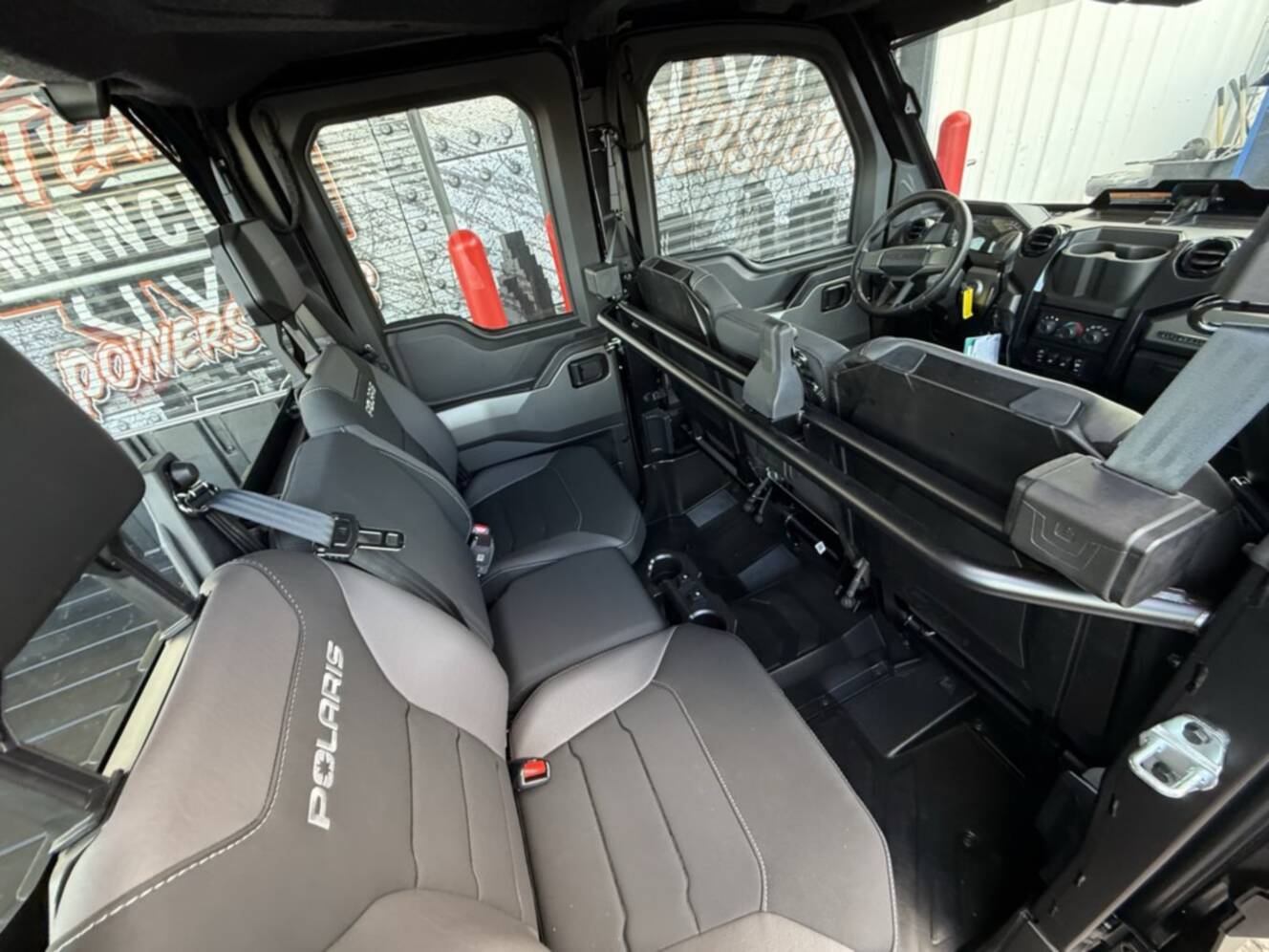 A photo of this 2026 Polaris RGR CREW XD 1500 NS PREMIUM SUPER GRAPHITE SMOKE