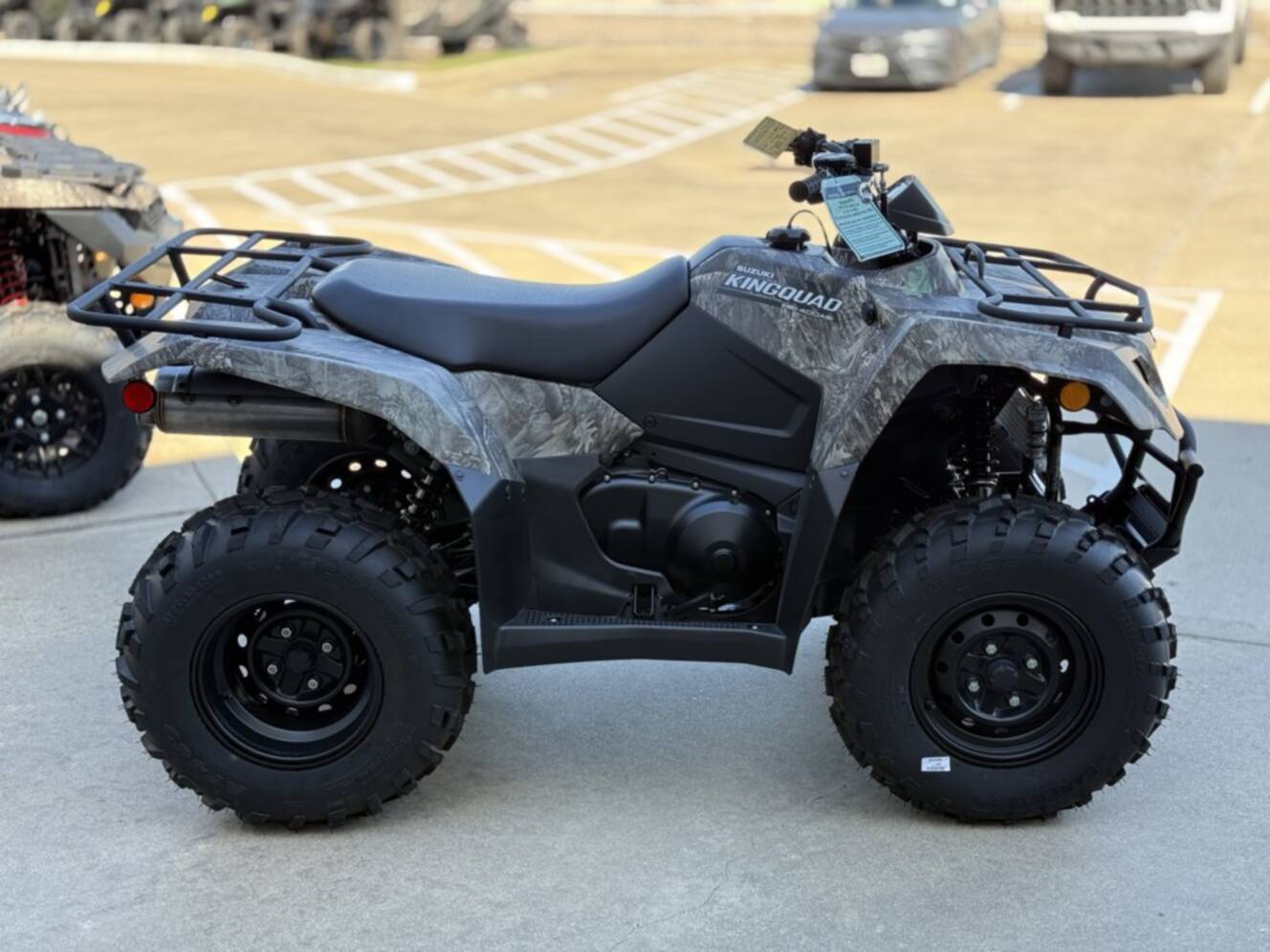 A photo of this 2026 Suzuki KINGQUAD 400ASi CAMO