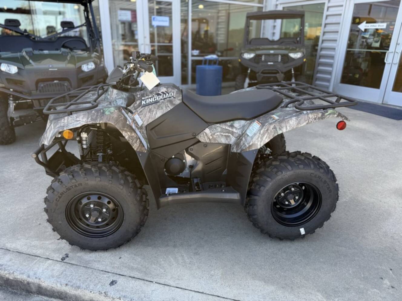 A photo of this 2026 Suzuki KINGQUAD 400ASi CAMO