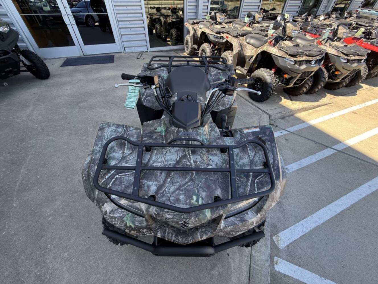 A photo of this 2026 Suzuki KINGQUAD 400ASi CAMO