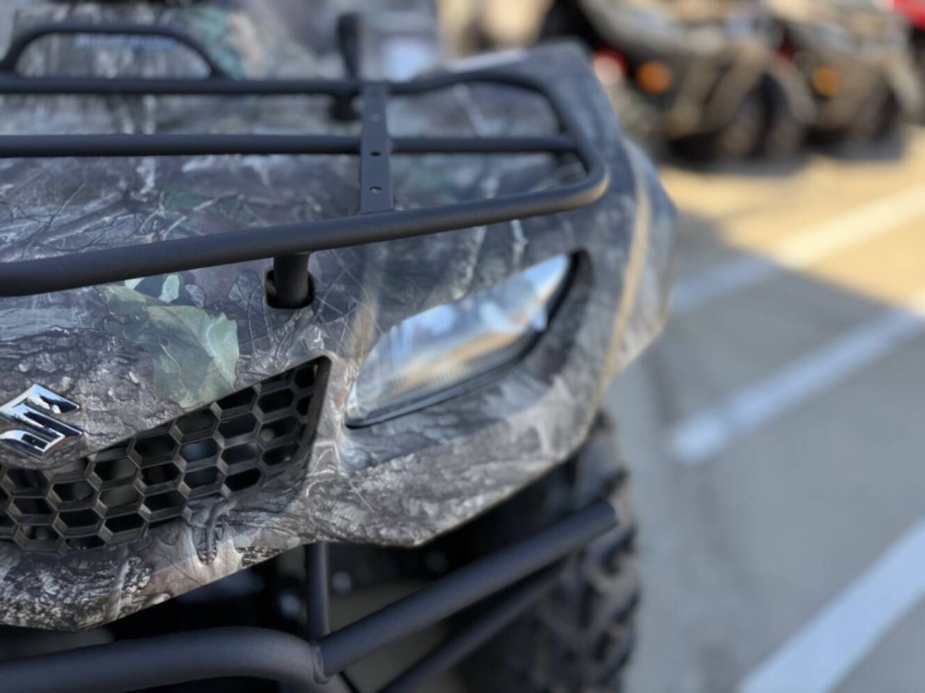A photo of this 2026 Suzuki KINGQUAD 400ASi CAMO