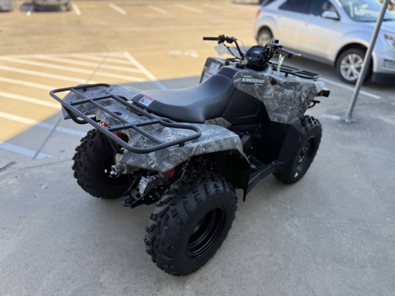 A photo of this 2026 Suzuki KINGQUAD 400ASi CAMO