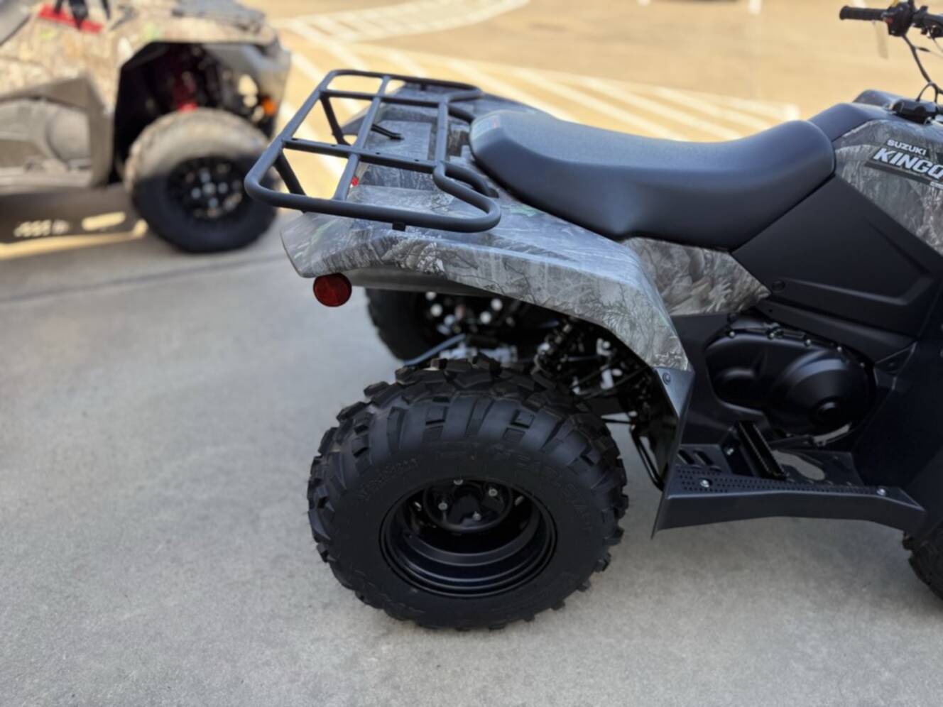 A photo of this 2026 Suzuki KINGQUAD 400ASi CAMO