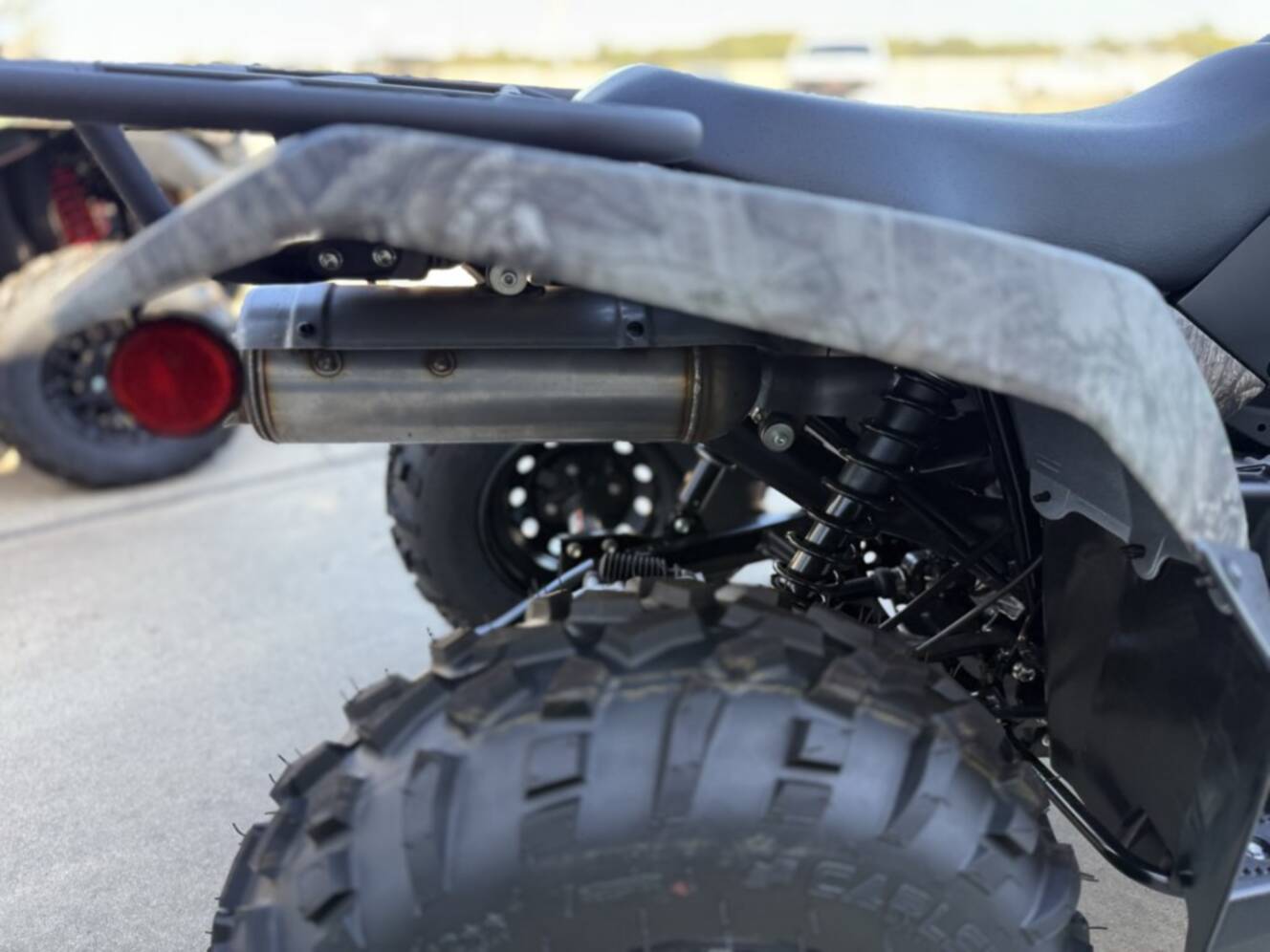 A photo of this 2026 Suzuki KINGQUAD 400ASi CAMO