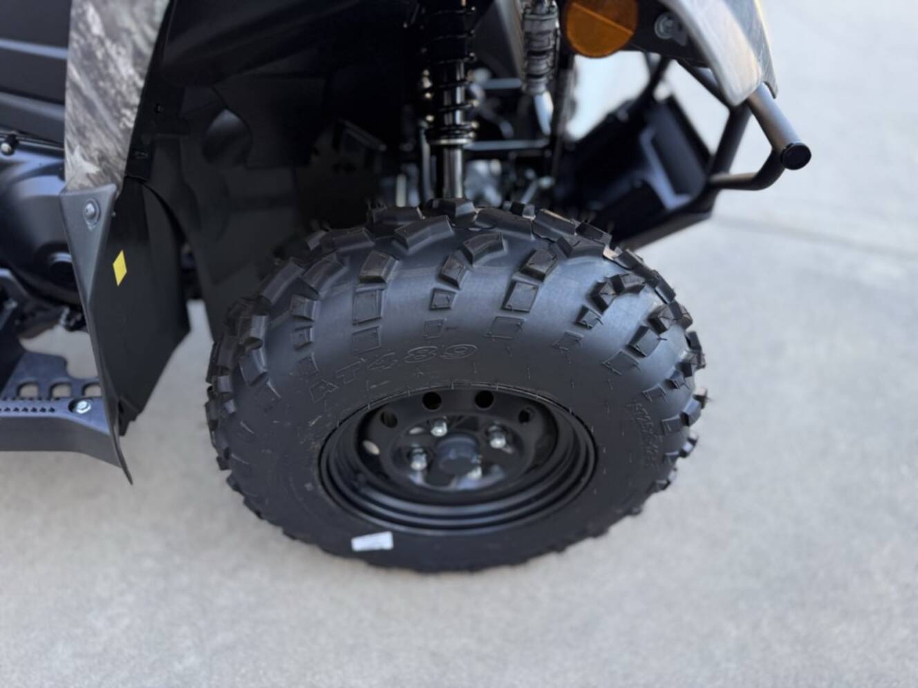 A photo of this 2026 Suzuki KINGQUAD 400ASi CAMO
