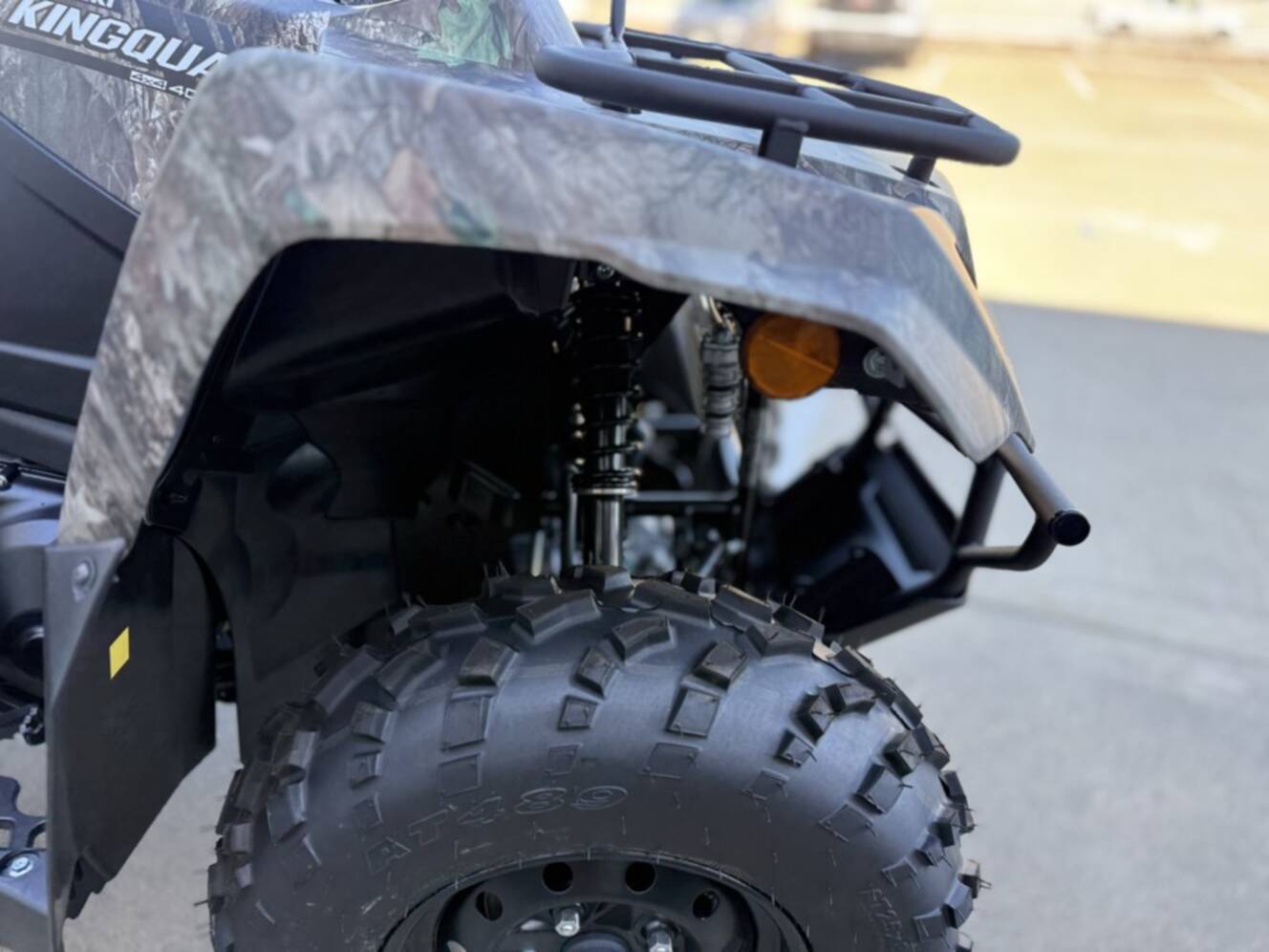 A photo of this 2026 Suzuki KINGQUAD 400ASi CAMO