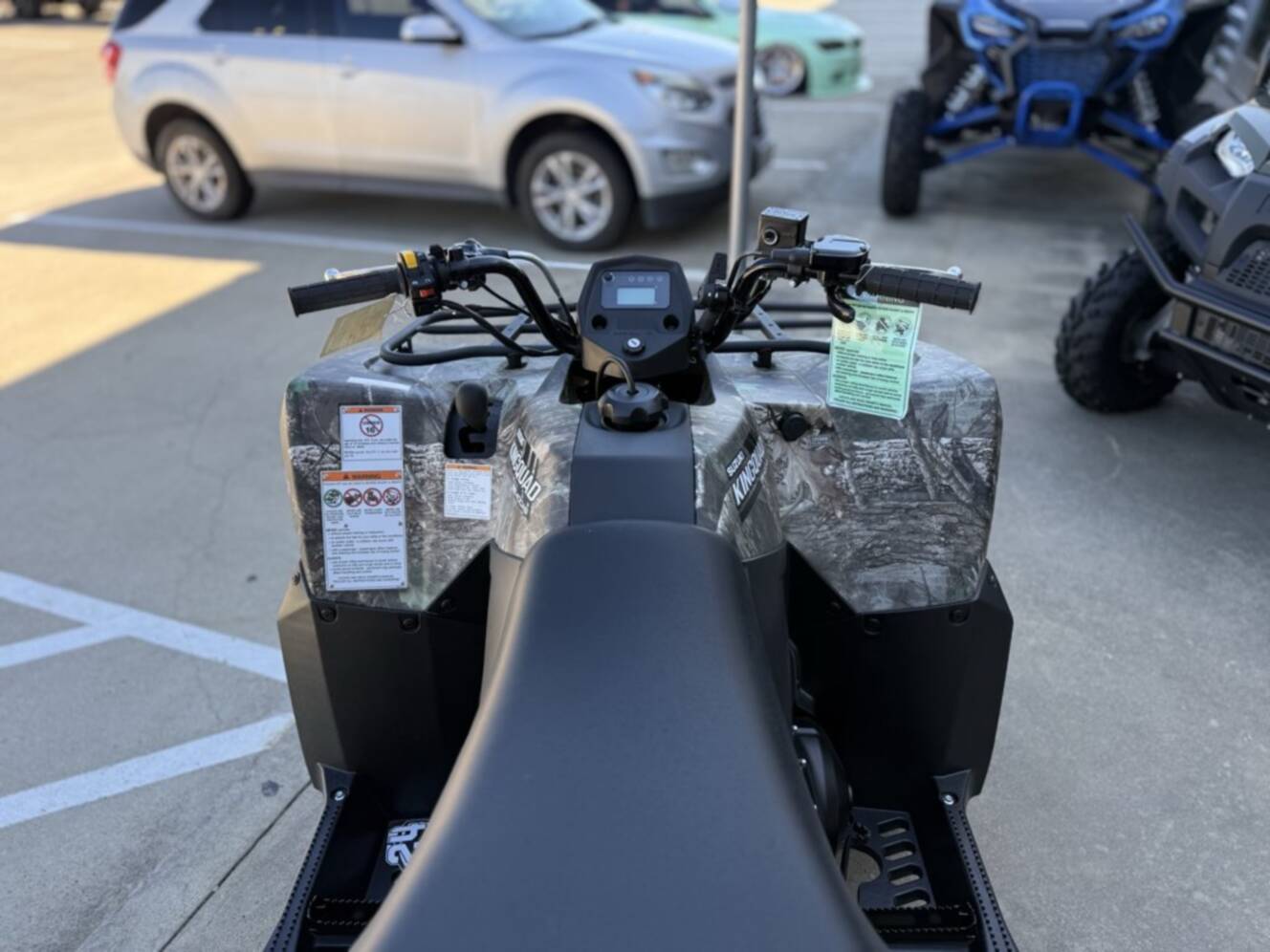 A photo of this 2026 Suzuki KINGQUAD 400ASi CAMO