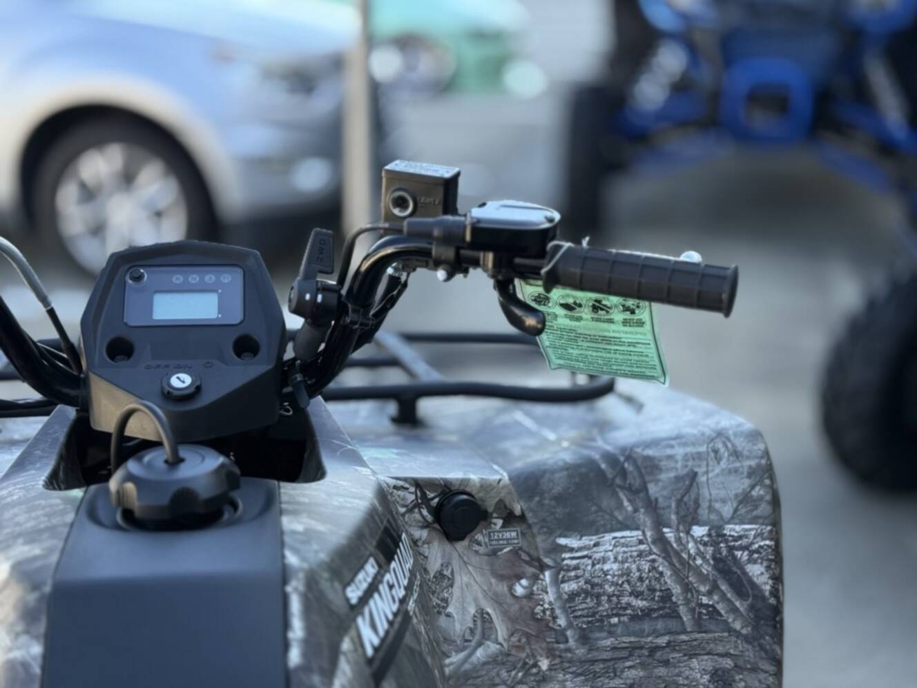 A photo of this 2026 Suzuki KINGQUAD 400ASi CAMO