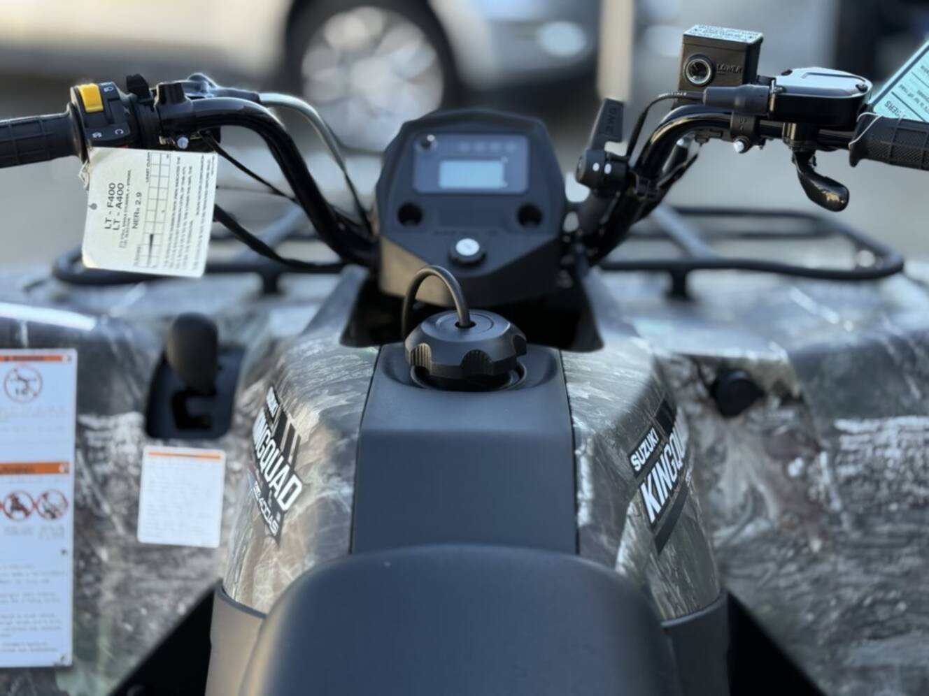 A photo of this 2026 Suzuki KINGQUAD 400ASi CAMO
