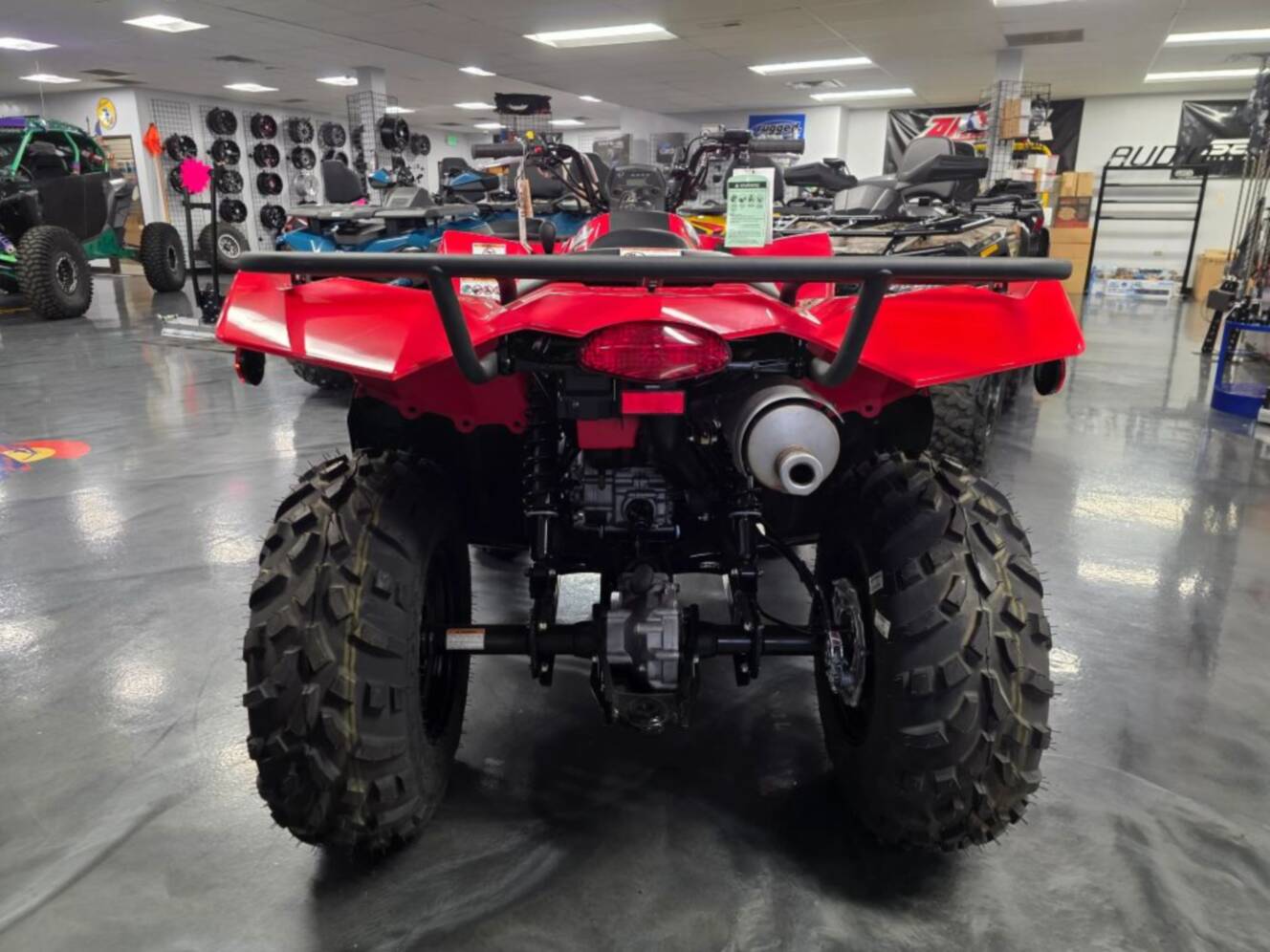 A photo of this 2025 Suzuki KingQuad 400 ASi