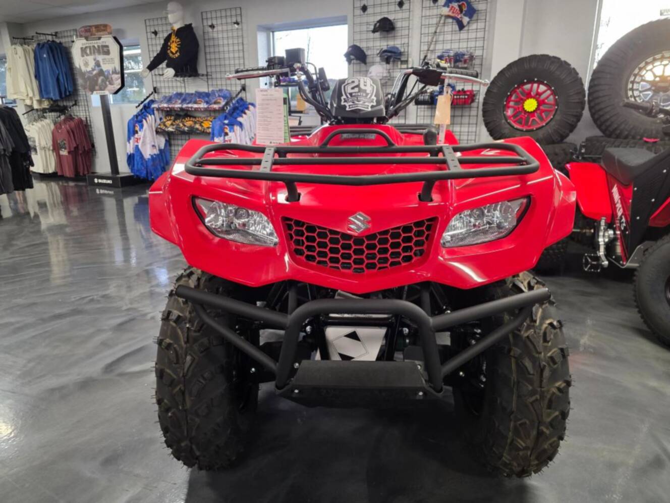 A photo of this 2025 Suzuki KingQuad 400 ASi
