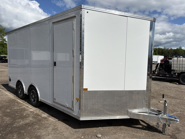 2025 STEALTH 8.5X16 Aluminum Enclosed Cargo W/Rear Door Canopy in Turner, ME