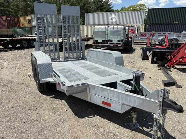 2024 BND 5X10 10K Galvanized Scissor Lift Trailer W/ Full W in Turner, ME