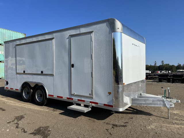 2025 STEALTH 8.5X20 14K Aluminum Enclosed Car Hauler W/110V Pow in Turner, ME