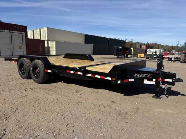 2026 RICE 7x20 16K Tilt Deck Equipment w/ Spare Mount, D-Rin in Turner, ME