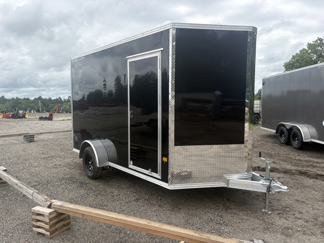 2027 STEALTH 7X12 Aluminum Enclosed Cargo W/Spring Assist Rear in Turner, ME