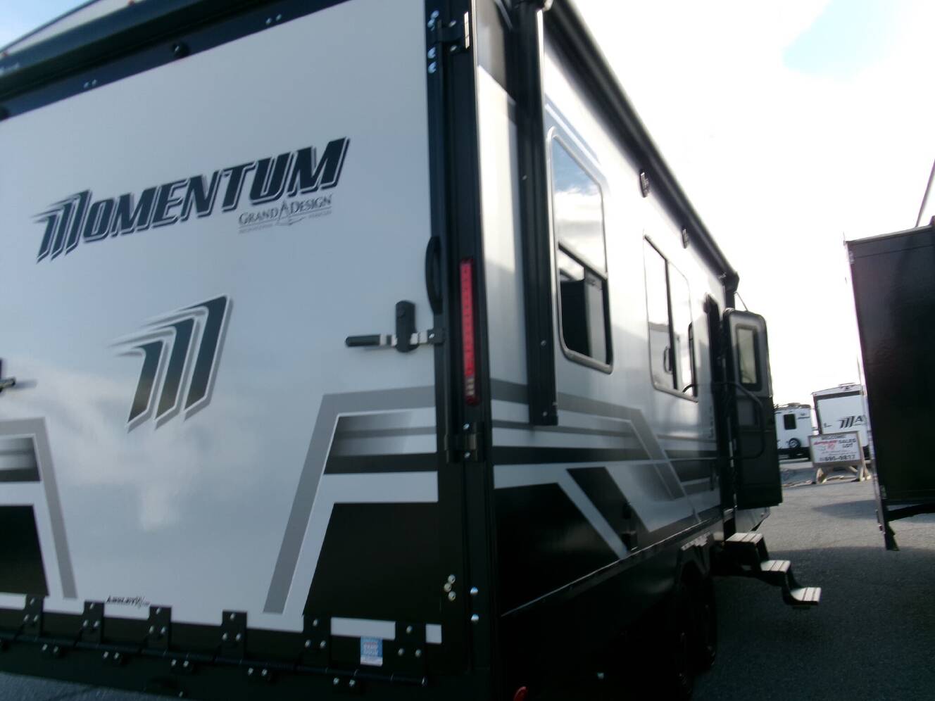 A photo of this 2026 Grand Design Momentum G-Class 27G