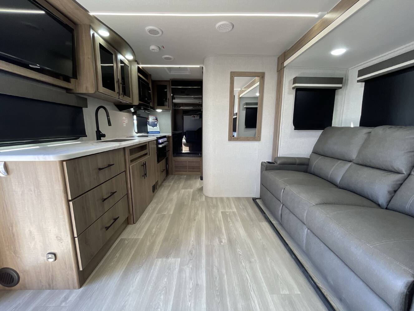 A photo of this 2024 Grand Design IMAGINE XLS 17MKE