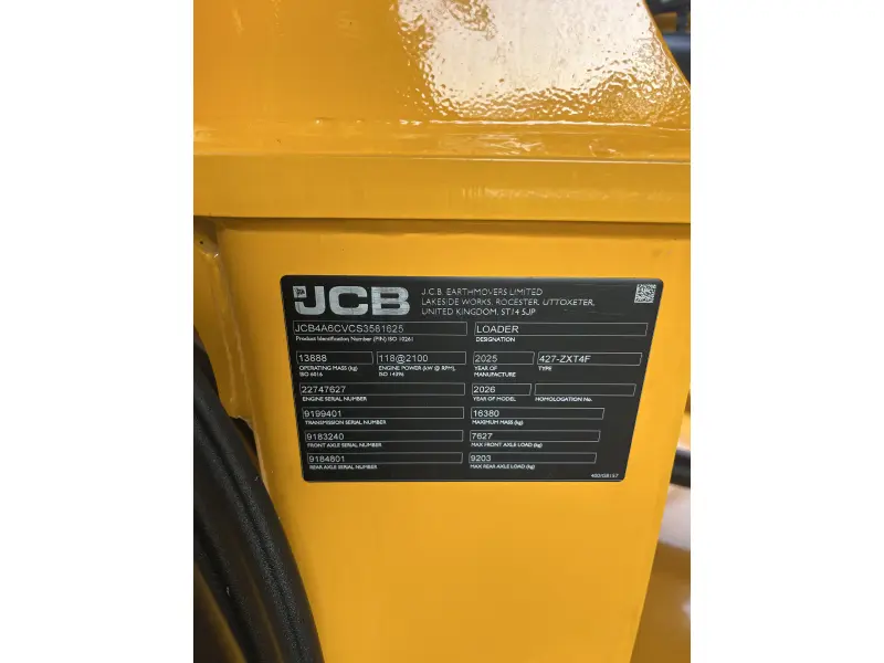 2026 JCB 427