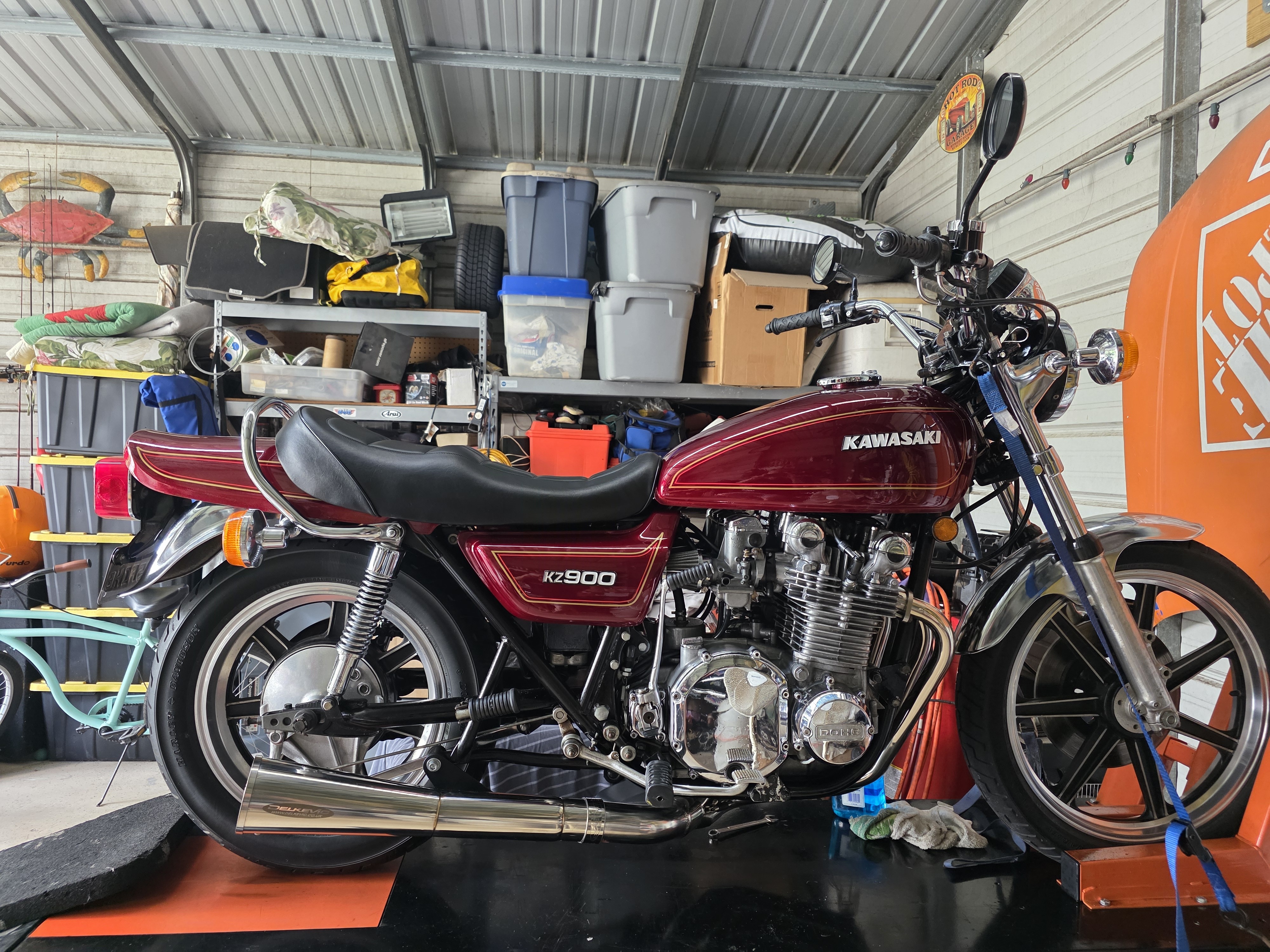 1976 Kawasaki KZ 900 900 in Orange City, FL