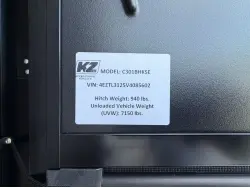 2027 KZ RV Connect SE C301BHKSE