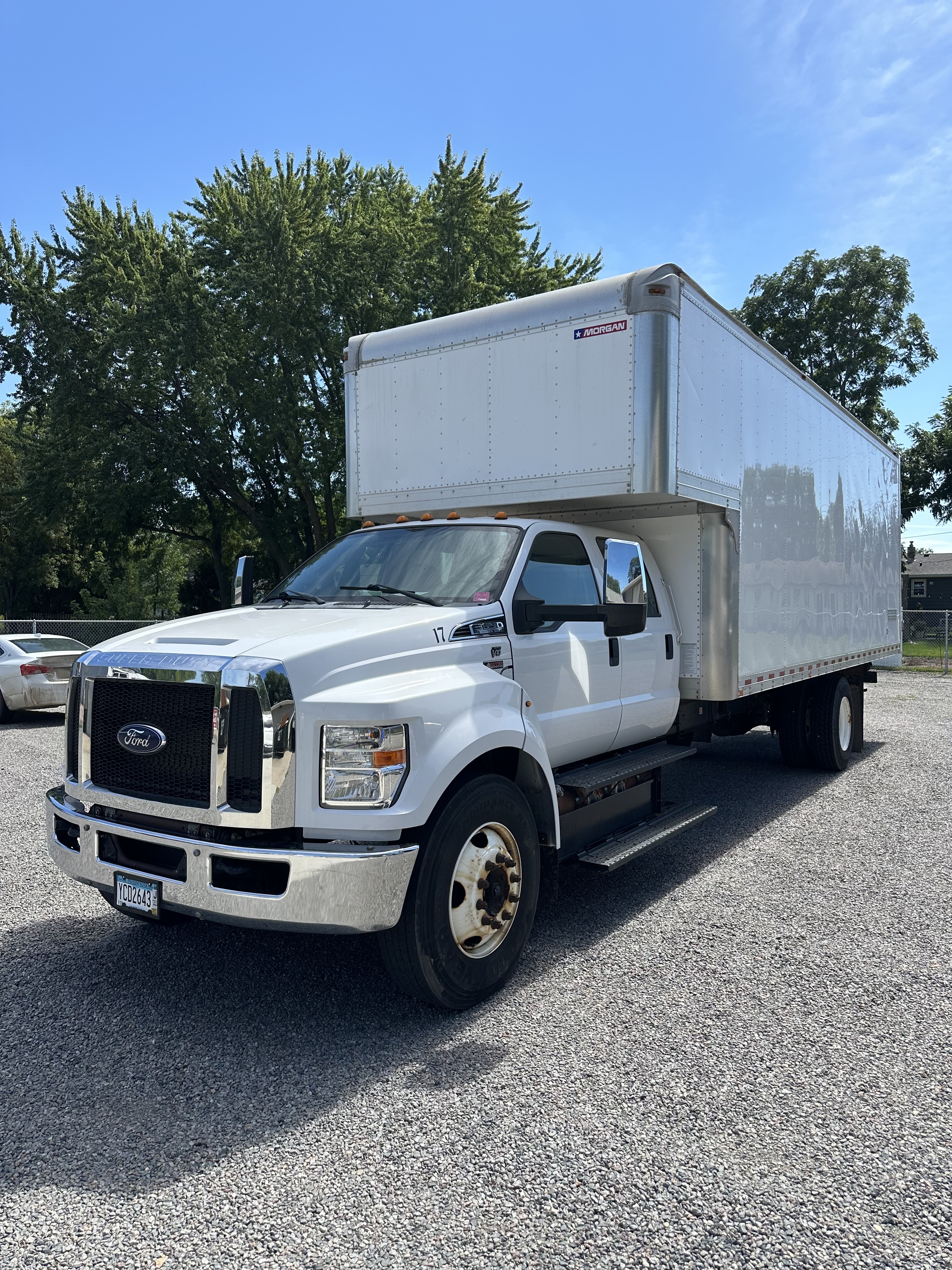 2017 FORD F650 SD GAS STRAIGHT FRAME SD GAS STRAIGHT FRAME in Cokato, MN
