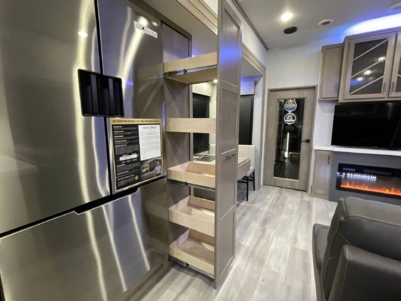 A photo of this 2024 Grand Design MOMENTUM M-CLASS 414M