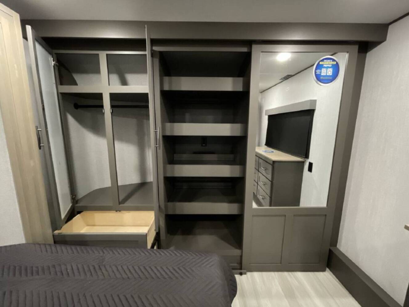 A photo of this 2024 Grand Design MOMENTUM M-CLASS 414M