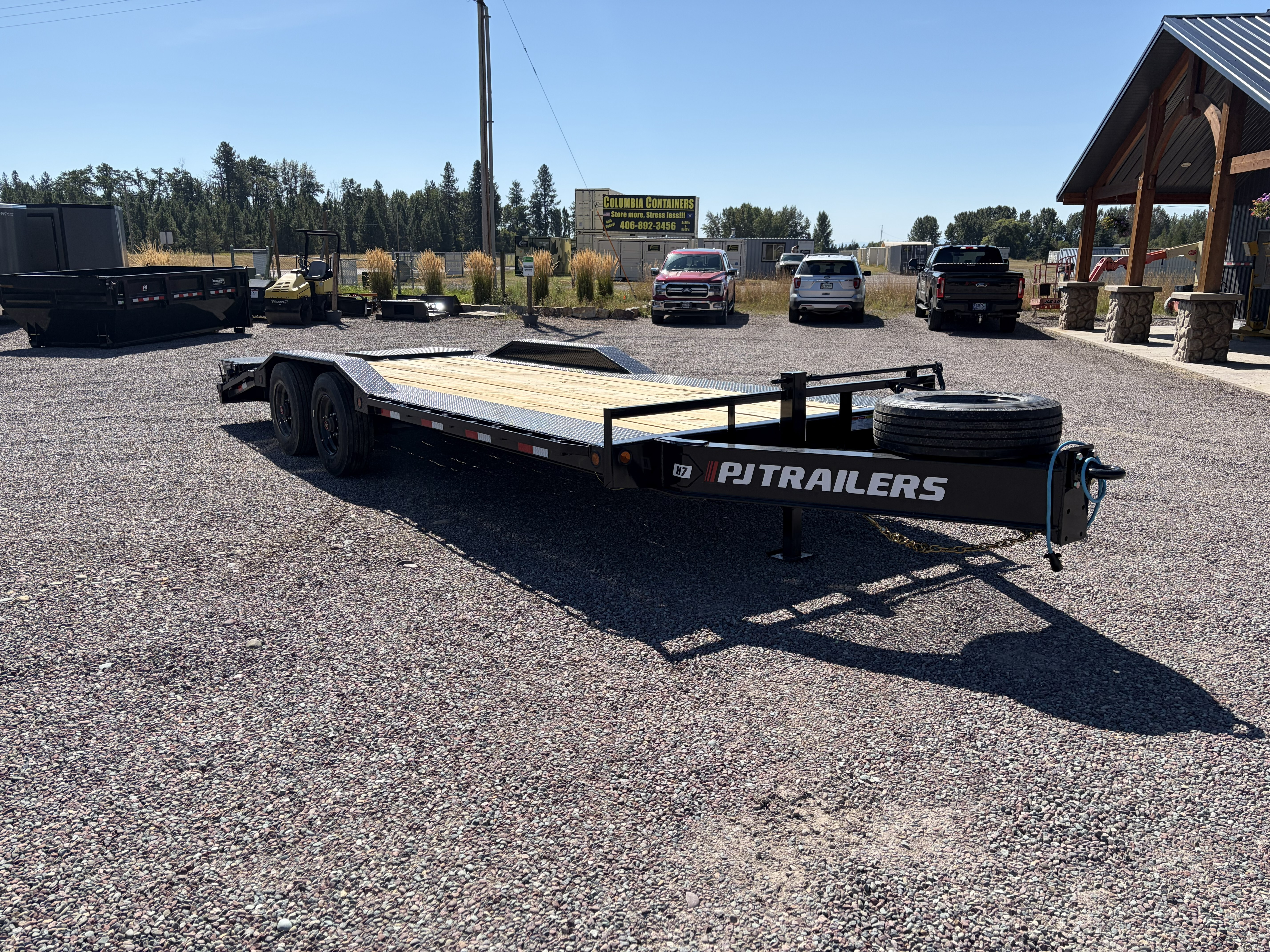 2027 PJ TRAILERS 22' X 102" Equipment Trailer (20k) in Columbia Falls, MT