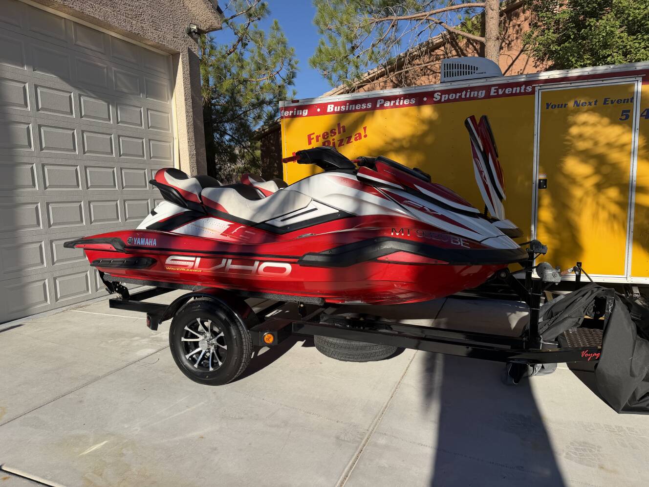 A photo of this 2021 Yamaha WAVERUNNER FX CRUISER SVHO