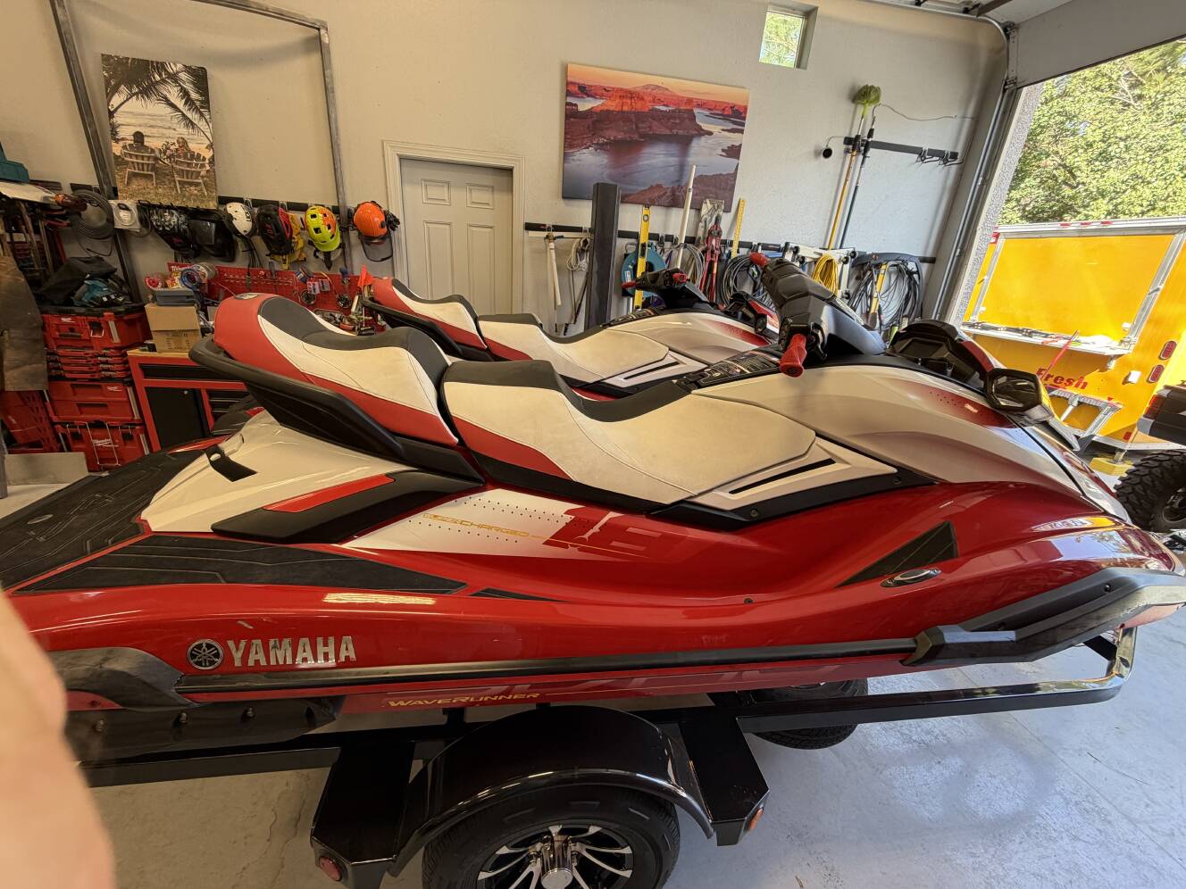 A photo of this 2021 Yamaha WAVERUNNER FX CRUISER SVHO
