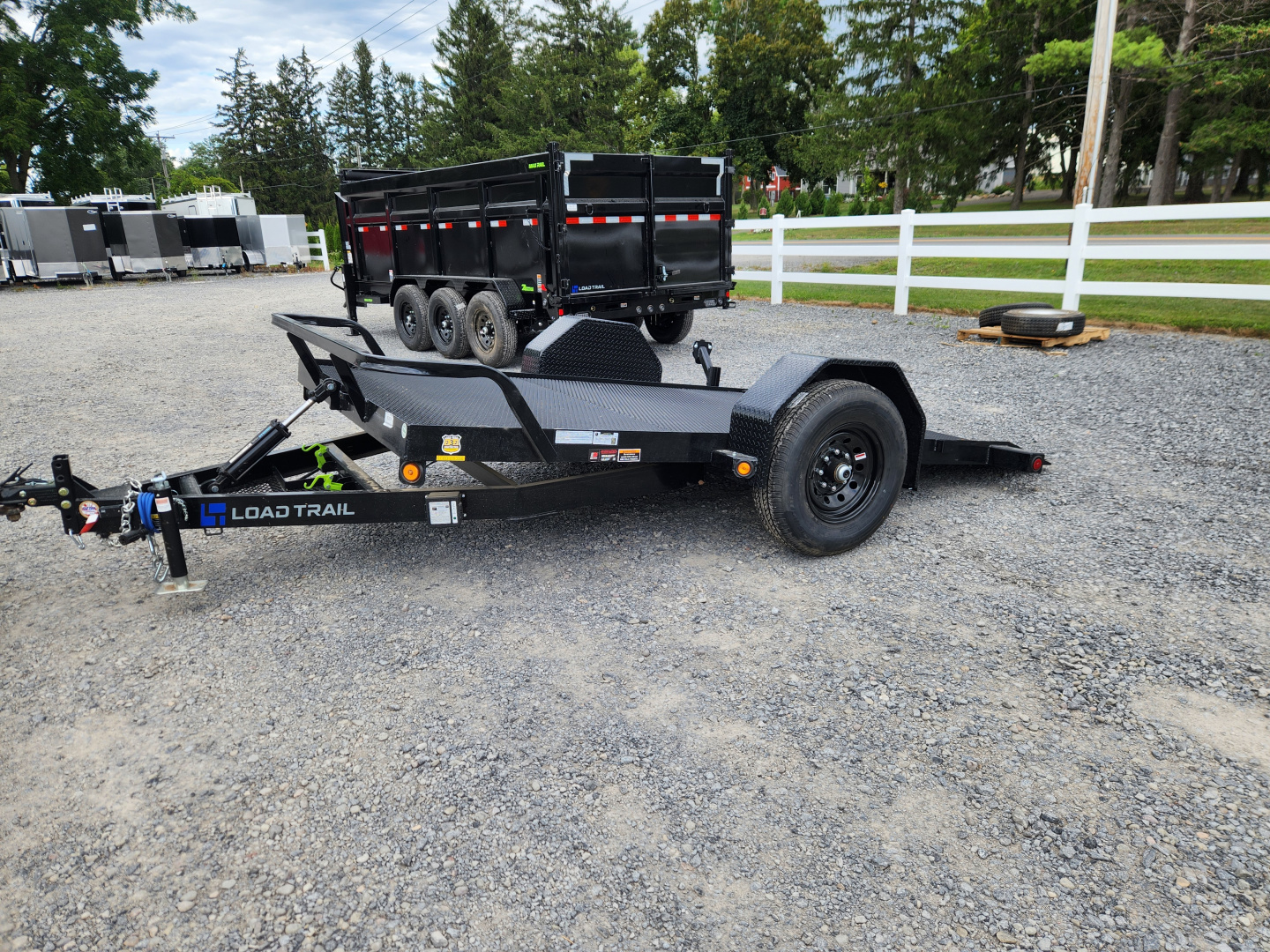 2026 Load Trail SH7712071 scissor hauler tilt in Penn Yan, NY