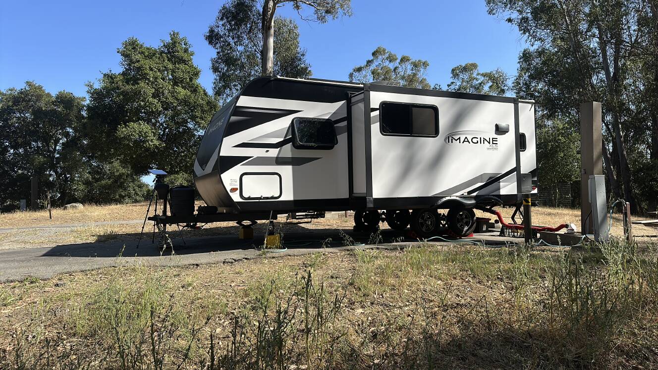 A photo of this 2022 Grand Design IMAGINE XLS 22MLE