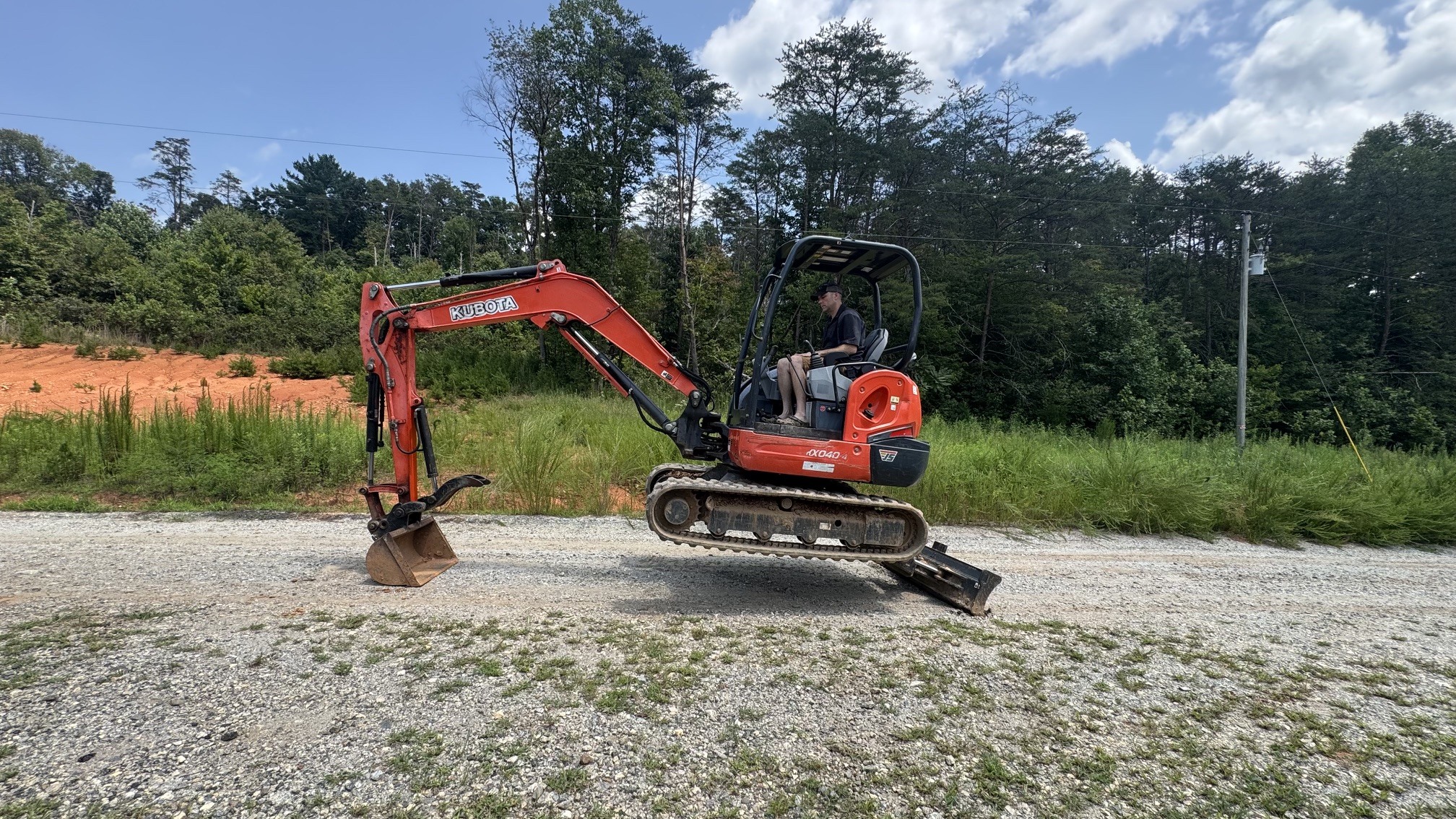 2014 KUBOTA KX040-4 in Taylorsville, NC