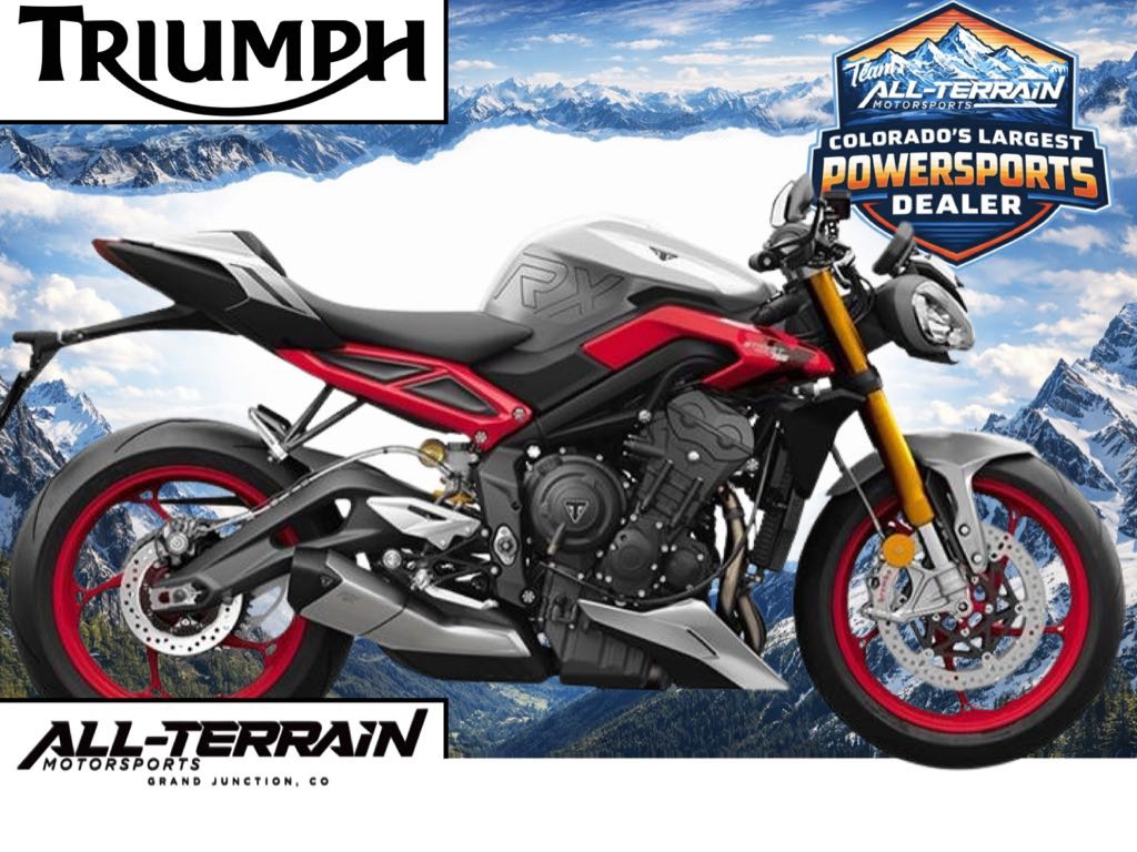 2026 Triumph Street Triple 765 RX - Matt Aluminium Silver TRIPLE R in Grand Junction, CO