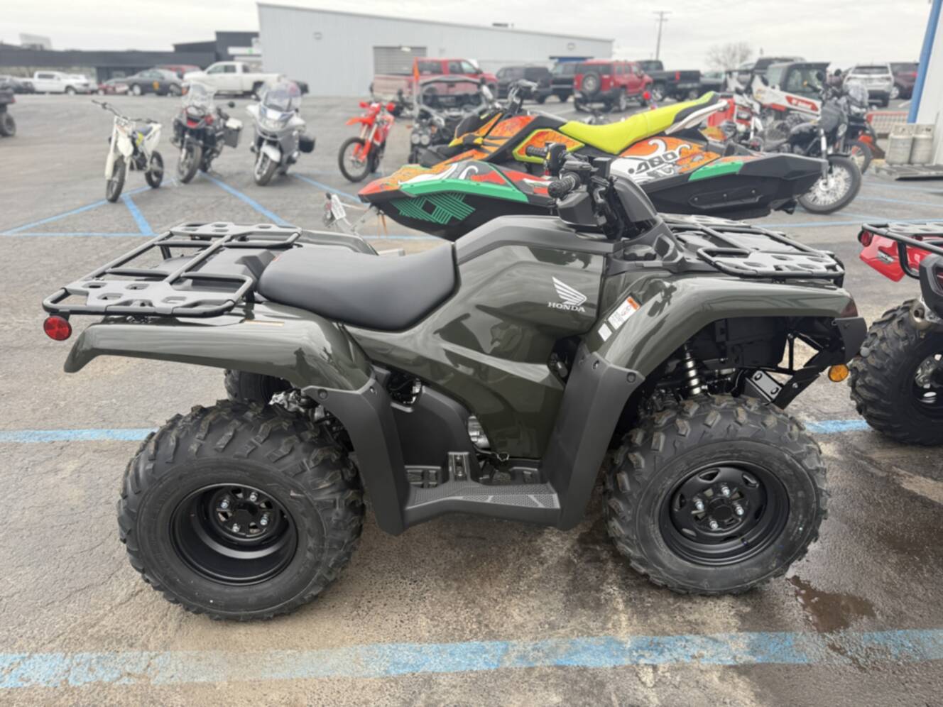 A photo of this 2025 Honda FourTrax Rancher 4X4 Automatic DCT EPS