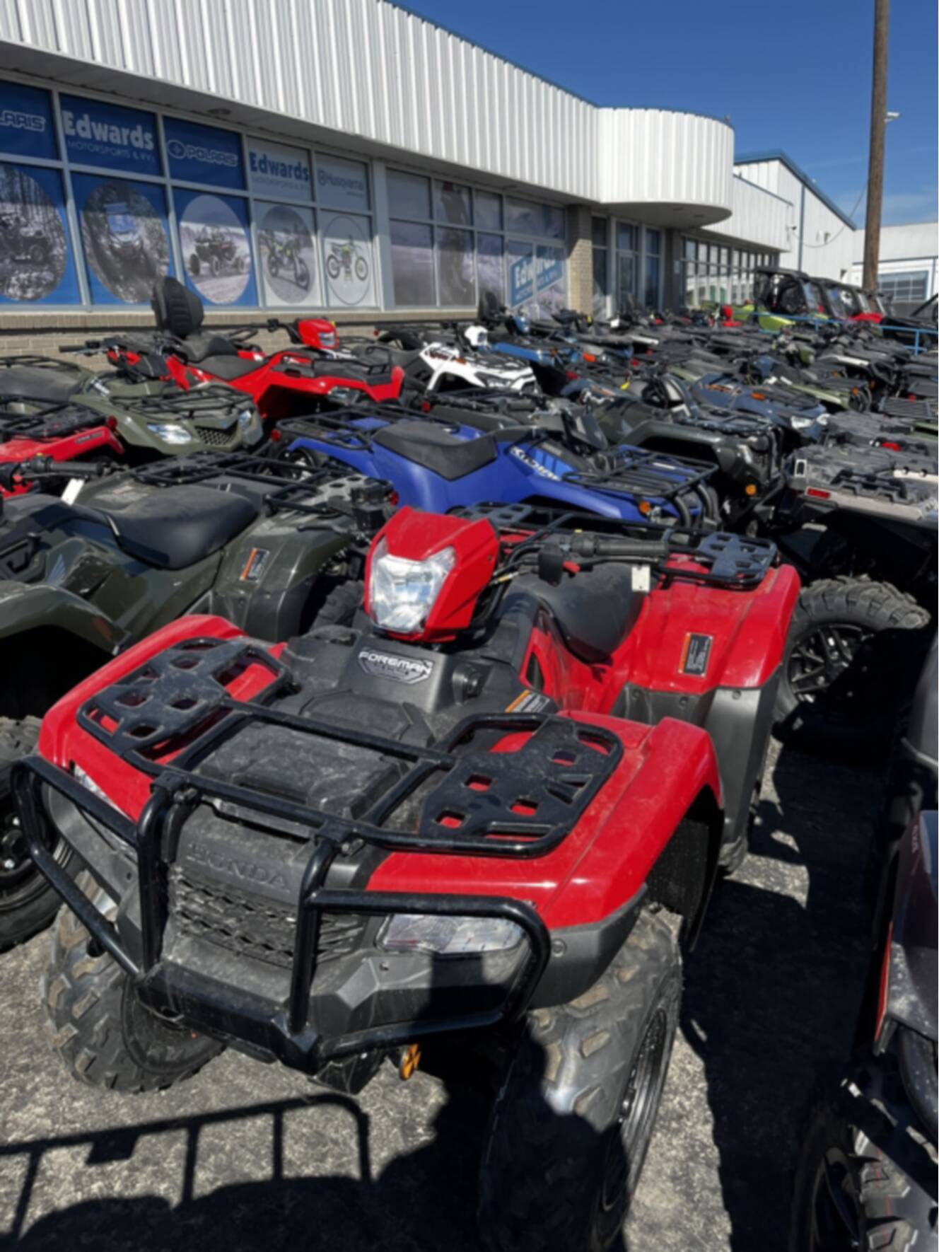 A photo of this 2026 Honda FourTrax Foreman 4x4 EPS