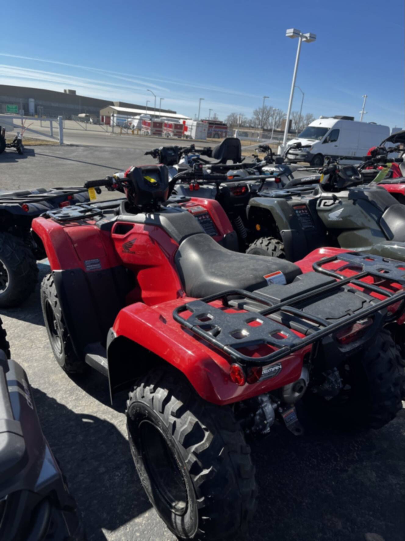 A photo of this 2026 Honda FourTrax Foreman 4x4 EPS