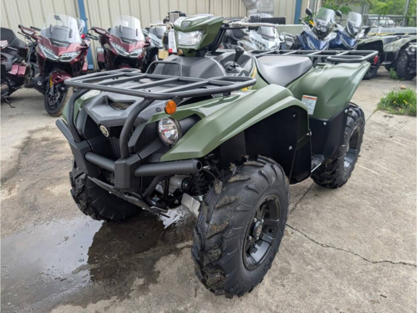 A photo of this 2025 Yamaha Kodiak 700 EPS