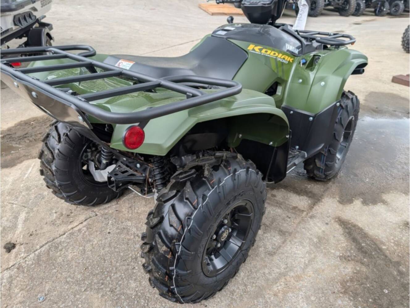 A photo of this 2025 Yamaha Kodiak 700 EPS