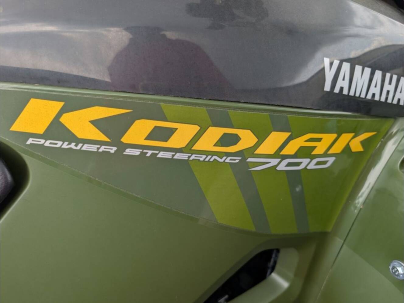 A photo of this 2025 Yamaha Kodiak 700 EPS