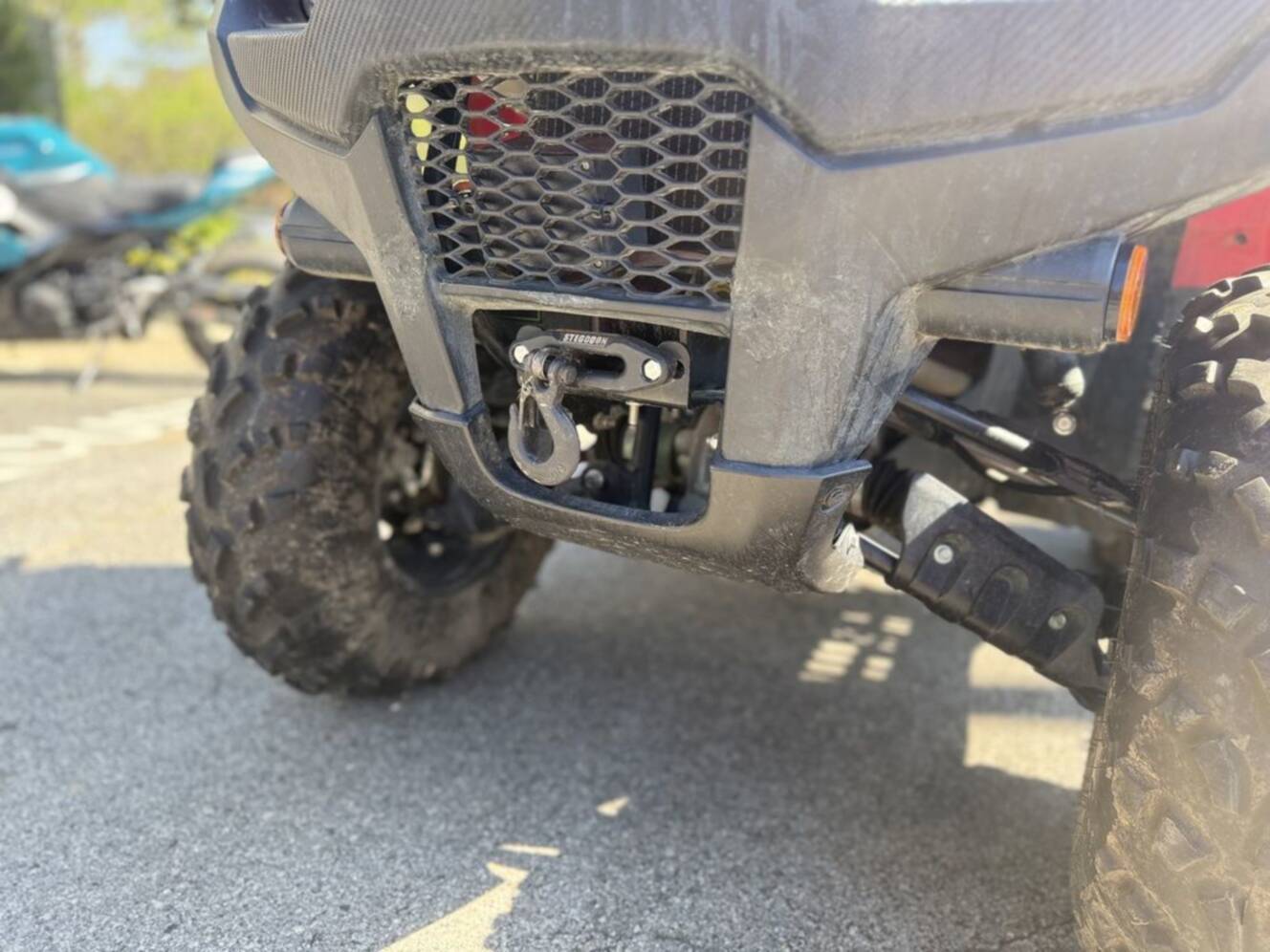 A photo of this 2021 Suzuki KingQuad 500 AXi