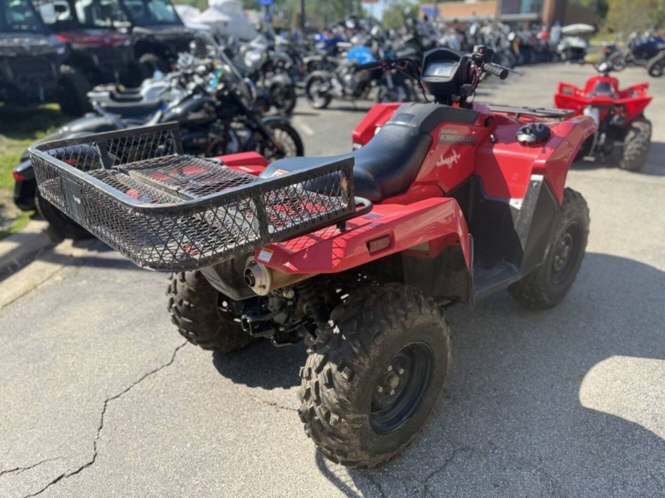 A photo of this 2021 Suzuki KingQuad 500 AXi