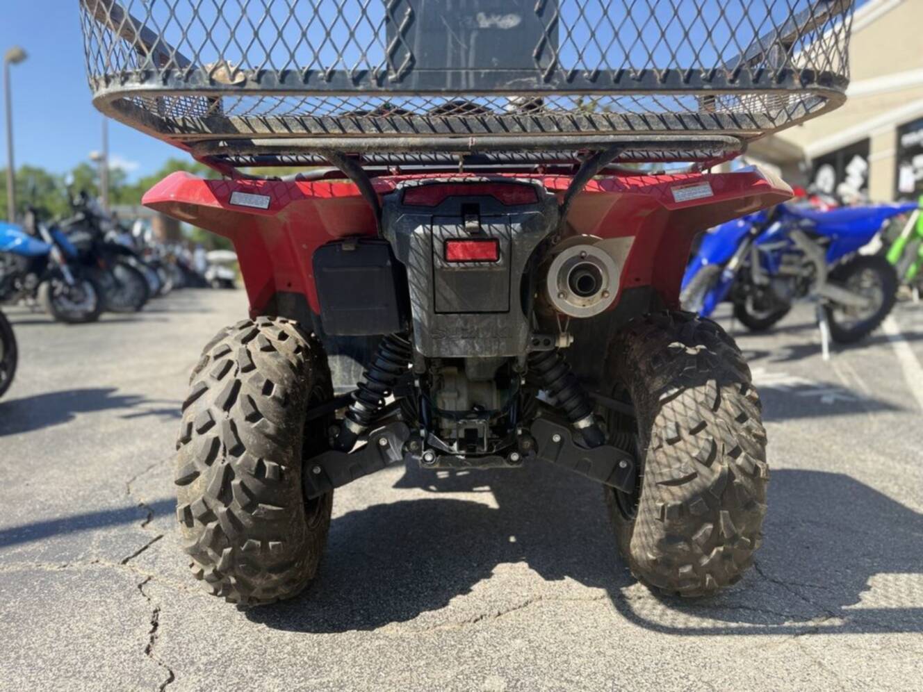 A photo of this 2021 Suzuki KingQuad 500 AXi